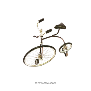Modelo de bicicleta de circo en miniatura de alta calidad, aleación de Metal/Material de hierro, vitrina coleccionable de Hobby, 20x21x9cm para decoración de habitación - Product Image 5