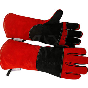 ถุงมือเชื่อมหนังคุณภาพสูงสำหรับผู้ใหญ่ - เป็นมิตรกับสิ่งแวดล้อม น้ำหนักเบา ทนทาน ทนความร้อน ปรับแต่งได้ ถุงมือเพื่อความปลอดภัย - Product Image 2