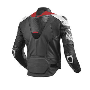 Veste en cuir de moto de haute qualité au meilleur prix sur mesure pour hommes vêtements de sport vente en gros de veste en cuir de moto de course automobile - Product Image 2