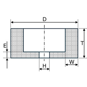 Muelas Abrasivas Cilíndricas de Resina para Diversas Aplicaciones Mecánicas con Velocidad de 35 m/s - Product Image 2