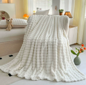 Manta cálida clásica simple suave y acogedora - Product Image 4