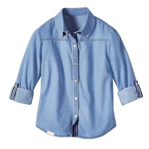 Chemises habillées pour hommes 2025 en tissu Oxford de coton épais, à demi-boutonnage, avec logo personnalisé, tricotées, de haute qualité, avec points de refort et poches - Product Image 4