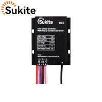 Sukite PWM Boost 3.2V 9V 30V 14A 20A Contrôleur de charge solaire pour lampadaire 3220 3228 3238