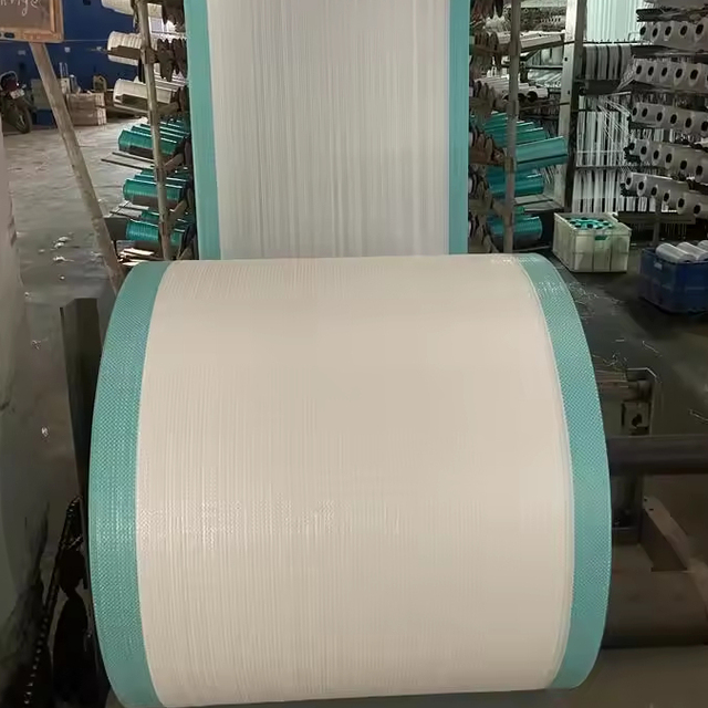 Recyclable PP Woven Fabric Rolls Flexo Printed Plastic Packaging Material Environmentally Friendly Surface Handling Custom Color