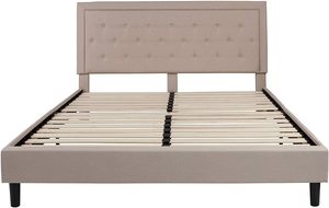 ชุดเฟอร์นิเจอร์ห้องนอนตกแต่งด้วยไม้เนื้ออ่อนสีเทาทันสมัย - Product Image 3