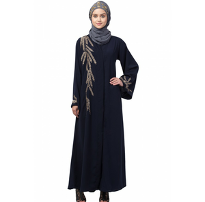 Abayas d'extérieur pour femmes fabriquées en usine, nouveaux vêtements islamiques décontractés et élégants, abaya pour filles musulmanes, abaya grande taille - Product Image 4