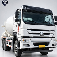 Camion malaxeur à béton d'occasion Sinotruk HOWO Euro VI 6x4, 10 m³, 380 CV, pour le Pérou