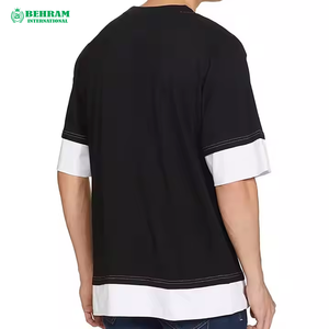 เสื้อยืดคอกลมทรงปกติสำหรับผู้ชาย คุณภาพหรูหรา ผ้าฝ้าย 100% พิมพ์โลโก้ได้ตามต้องการ สไตล์สตรีทแวร์ ผ้าเปล่า เป็นมิตรกับสิ่งแวดล้อม ระบายอากาศได้ดี น้ำหนัก 200 กรัม - Product Image 2