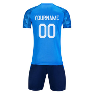 Ensemble de maillots de football personnalisables 2025 pour adultes, unisexe, respirant, manches courtes, uniformes d'entraînement de football, nouveau kit de football - Product Image 6