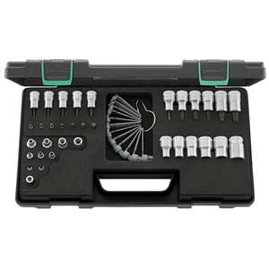 Juego de Llaves de Tubo Cuadradas Stahlwille TORX 1/4 3/8 1/2'' de 35 Piezas - Product Image 1
