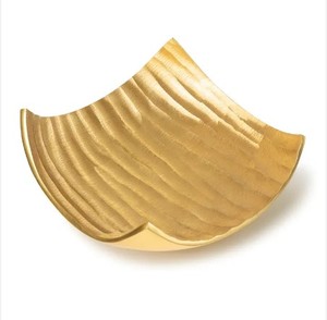 Plateau de service décoratif en aluminium rond moderne pour la décoration intérieure Plateaux à bijoux Cadeaux de mariage à bas prix - Product Image 6