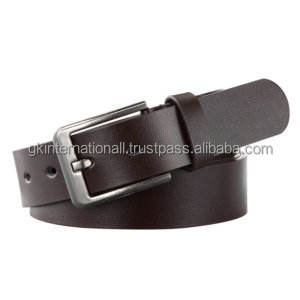 Ceintures en cuir pour hommes toutes tailles disponibles fabriquées en Inde ceinture décontractée en cuir de haute qualité pour hommes au prix de gros d'usine - Product Image 4