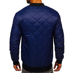 Chaqueta Bomber Unisex de Invierno con Logotipo Frontal, Resistente al Viento para Uso en Exteriores, Estilo Hip Hop, Suministro Directo de Fábrica - Product Image 2