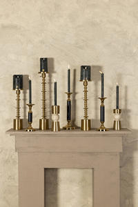 Bougeoir personnalisé en métal antique doré, fait à la main, décoration de Noël élégante et tendance pour la décoration intérieure T Light - Product Image 6