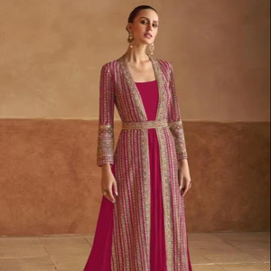 GULKARYA DISEÑADOR NABIYA 7524 COLORES DISTRIBUIDORES AL POR MAYOR DE VESTIDOS EN MUMBAI - Product Image 1