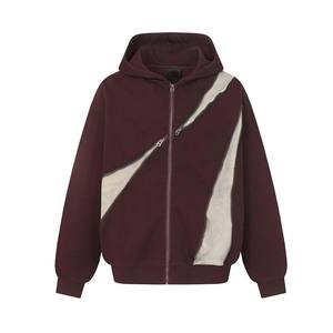 Sweats à capuche unisexes vintage personnalisés, lavés à l'acide, coupe régulière, sweats à capuche d'hiver, motif uni ample avec impression numérique, sweats à capuche pour hommes - Product Image 4