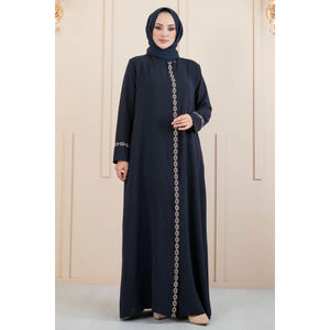 Nouvelle saison vêtements islamiques d'hiver pour femmes robe Abaya caftan tunique Dubaï mode islamique musulmane robes islamiques de fabrication turque - Product Image 1