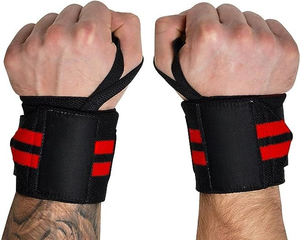 Muñequeras de Halterofilia Personalizadas de Tendencia OEM, Logotipo Personalizado, Ajustables, Hechas en Pakistán - Product Image 5