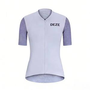 Uniforme de Ciclismo para Mujer al por Mayor OEM, Jersey de Ciclismo con Logotipo Personalizado por Sublimación para Ciclistas de Club, Ciclismo de Montaña y Desplazamientos Diarios - Product Image 2