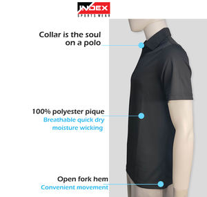 T-shirt polo confortable pour hommes, tenue ajustée de style de rue, couleur personnalisée, 100% coton, nouvelle collection - Product Image 2