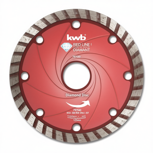 แผ่น797540เพชรสีแดงสำหรับเครื่องบดเทอร์โบ kwb (125มม.) - Product Image 2