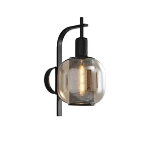Elvarin Caldera LED Wall Light Minimalist Luxury Crystal <b>Lamp</b> for Indoor Living Room 6W-10W Power <b>Warm</b> White Apartment Friendly - Product Image 5