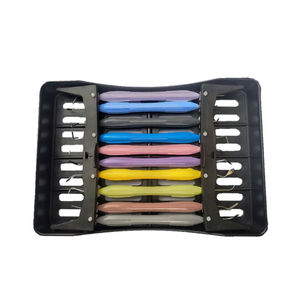 Kit de remplissage composite antiadhésif 10 pièces avec poignée en silicone, instruments dentaires de restauration, kit de sculpture antérieur et postérieur - Product Image 6