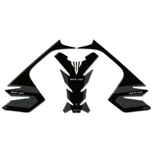 Kit Adesivi 3D in Resina Gel Protettivi Compatibili con Serbatoi Moto Yamaha MT-10 - Adesivi Premium per Moto - Product Image 1