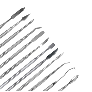 Kit de sculpteurs de cire de qualité supérieure outils de sculpture de modélisation de cire à double extrémité ensemble de sculpture dentaire en acier inoxydable - Product Image 1