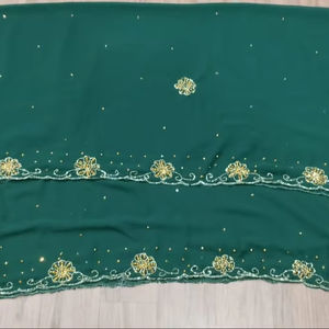 Produits très vendus, foulard en mousseline de soie Garbasar fait main, designs personnalisés en gros - Product Image 1