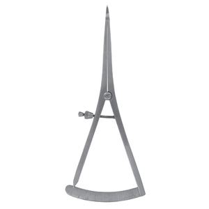 คาลิปเปอร์สแตนเลสสตีลแบบคาสโตรวีโฮ 0-40 มม. เครื่องมือวัดแบบมีสเกล เครื่องมือผ่าตัดแบบตรง ผลิตในประเทศปากีสถาน - Product Image 1