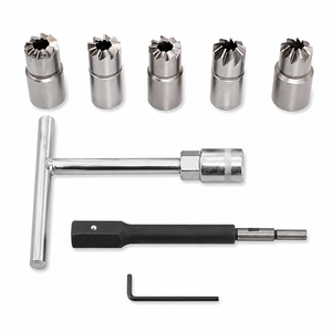 Kit di Fresa per Sedile Iniettore Diesel, Set di Strumenti per la Pulizia degli Iniettori per Mercedes, BMW, Ford, Peugeot, Citroen, <span class=keywords><strong>Renault</strong></span> - Product Image 2
