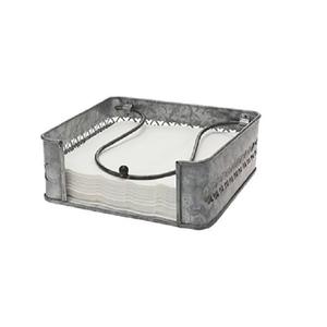 Soporte de Clip de tarjeta de Metal de último estilo para cóctel, accesorios de alambre para bebidas, forma cuadrada, recubierto de plata para el hogar, boda, usado - Product Image 1