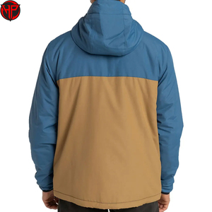 Veste coupe-vent pour homme Meilleurs designs Les plus demandés Prix bas Tissu en toile Couleurs contrastées Anti-froissement - Product Image 6