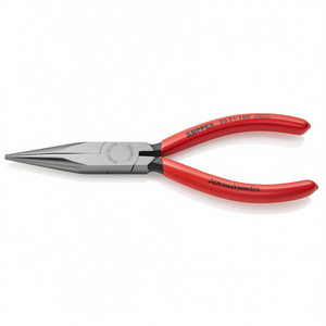 For Knipex <b>Long</b> <b>Nose</b> Pliers Black Atramentized Head Polished Plastic Coated Handles Half-Round Jaws - Product Image 2