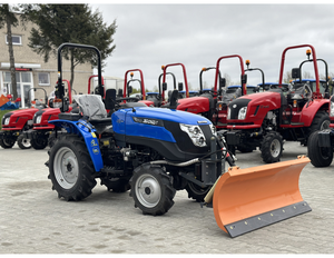 Tracteur compact SOLIS 16 avec débroussailleuse à fléaux de 1,3 m, 16 CV, 4 roues motrices, diesel, mini-tracteur agricole pour verger, vignoble et coupe-herbe, à vendre - Product Image 3