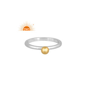 Anillo apilable de plata de ley fina superventas, joyería personalizada para mujer, regalo para ella - Product Image 1