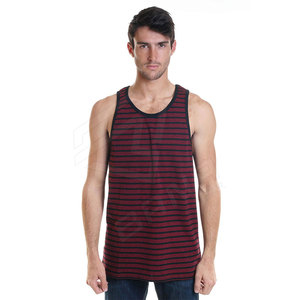 เสื้อกล้ามออกกำลังกายลำลองสำหรับผู้ชายแบบสั่งทำพิเศษสำหรับฤดูร้อน ระบายอากาศได้ดี ดีไซน์ OEM คอกลม มีไซส์พลัส ผลิตจากวัสดุรักษ์โลก - Product Image 3