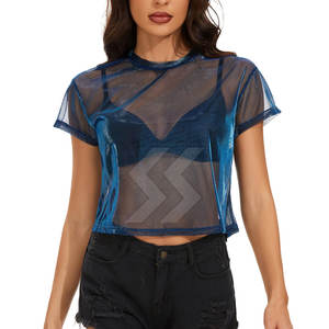 Camisetas de Malla Cuadradas para Mujer, Transpirables, de la Mejor Calidad a un Precio Razonable - Product Image 5