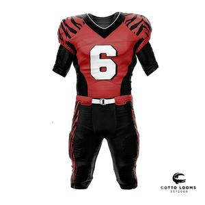 Camiseta y uniforme de fútbol americano OEM de primera calidad, fábrica profesional, ropa de equipo personalizada elegante, proveedor duradero transpirable de EE. UU. - Product Image 3