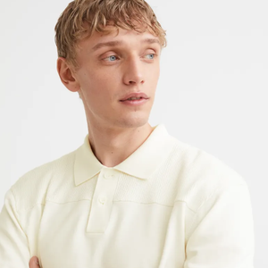 Nuevo modelo de tu propia marca para hombre de punto sólido para camisa de manga corta de secado rápido personalizable Casual Golf camiseta - Product Image 2