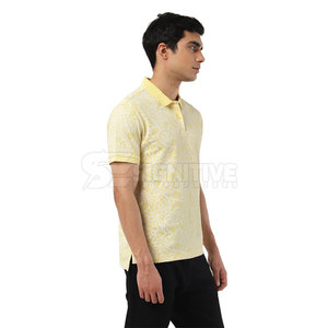 Custom Fit <b>Men</b> Polo <b>Shirt</b> With Ribbed <b>Collar</b> And Short Sleeve Design For Summer Comfort Stylish <b>Men</b> Polo <b>Shirt</b> - Product Image 4