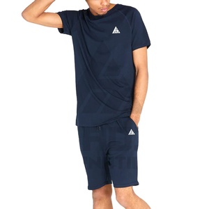 Summer Latest Fashion Polyester Men <b>Twin</b> <b>Set</b> Custom Logo Short and T Shirt Men <b>Twin</b> <b>Sets</b> - Product Image 1