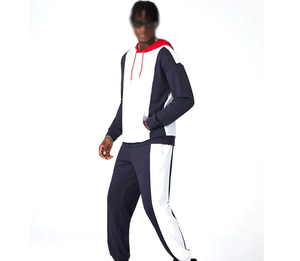 Conjunto personalizado de lana para hombre, chándal de bloque de color, traje personalizado de lana Unisex para mujer, traje de yoga, ropa para niños, chándal de algodón y poliéster - Product Image 5