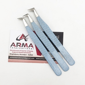 แหนบขนตาปลอมแบบใช้เทคโนโลยีนาโนสำหรับต่อขนตาปลอมแหนบปลายขนตาปลอมปรับแต่งโลโก้ได้ตามต้องการแบบมืออาชีพ - Product Image 3