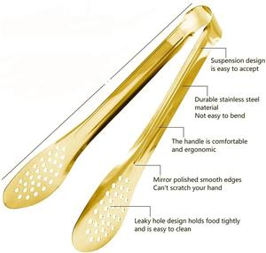 Pinzas para Hielo de Barra Premium con Diseño de Agarre Perforado, Manipulación Segura, Acabado Elegante, Ideal para Cócteles, Fiestas en Casa y Bares - Product Image 4