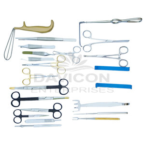 Ensemble d'instruments de chirurgie de lifting du visage en acier inoxydable de 21 pièces/ensemble d'instruments de chirurgie plastique le plus vendu de haute qualité - Product Image 2