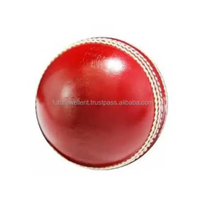 Balle en cuir dur de cricket professionnel de haute qualité balle de match de Offre Spéciale faite à la main au Pakistan - Product Image 3