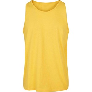 Camisetas sin mangas de gimnasio de algodón 100% de alta calidad para hombre, diseño de cuello redondo de secado rápido, ropa deportiva transpirable, camiseta sin mangas de Color de tamaño personalizable - Product Image 1