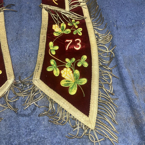 ขายดีมากแฟชั่นและสไตล์ที่ไม่ซ้ำกัน Masonic regalia Rite MEMPHIS miraim officers Freemason sashes คุณภาพดีที่สุด ronpex - Product Image 4